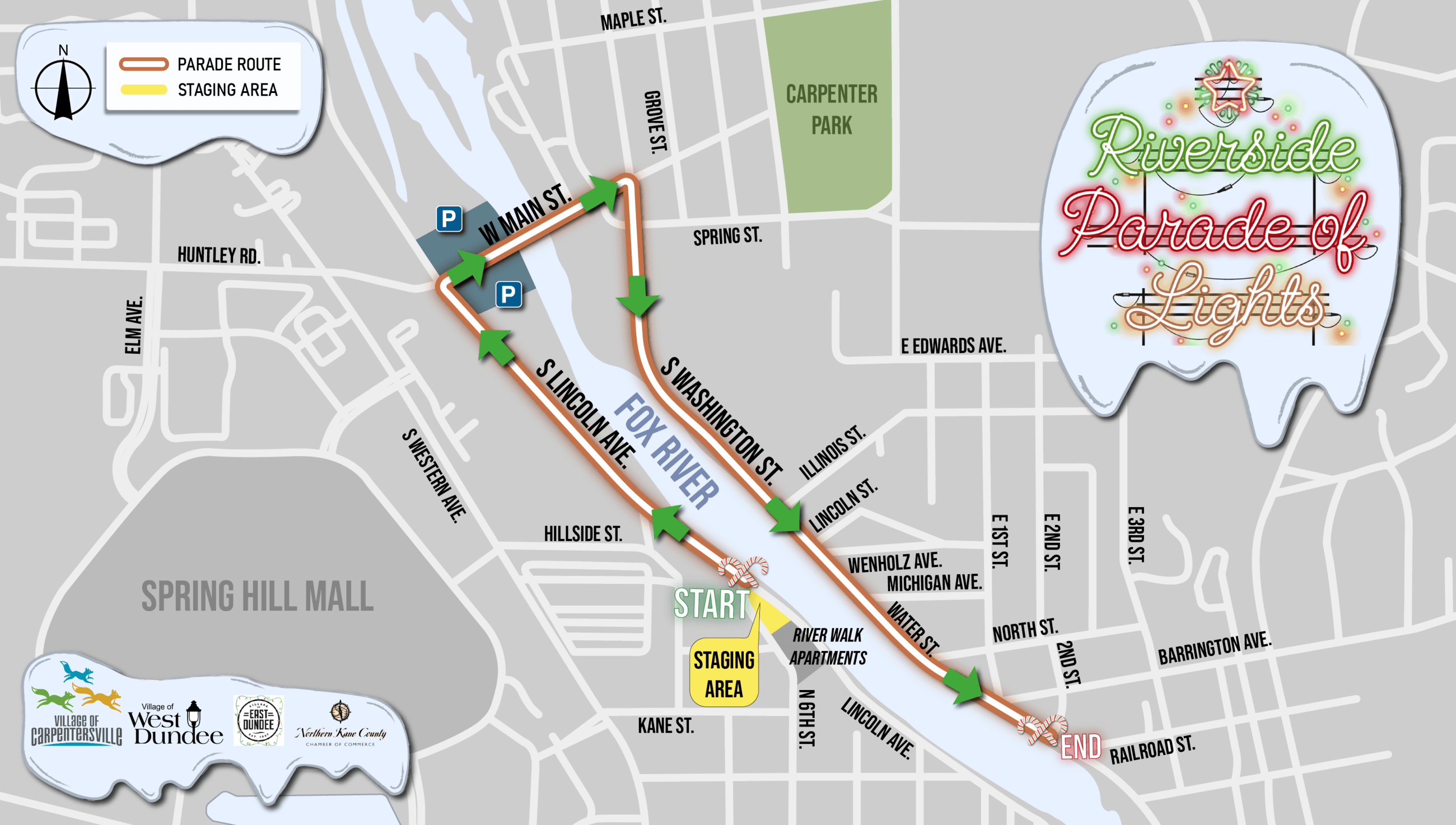 Riverside Parade of Lights Banner 