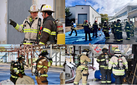 Fire Department Training Photo