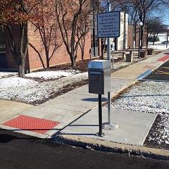 Drop Box and Sign Located at 1200 L.W. Besinger Drive