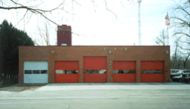 Five Garage Doors on the Side of Station 1