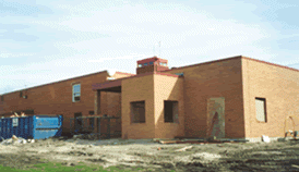 Side of Station 1 Building